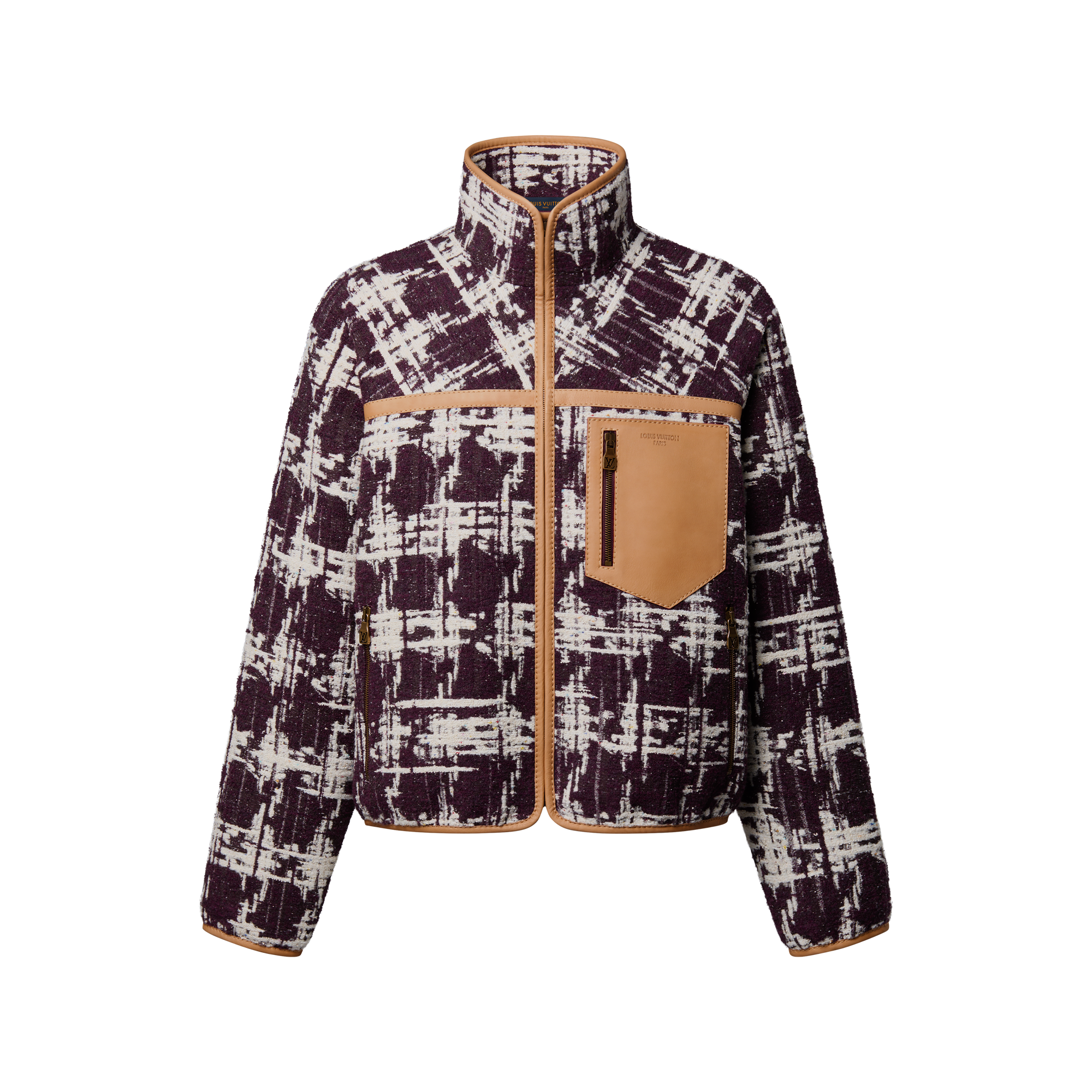 Tweed Outdoor Jacket - Luxury Brown | LOUIS VUITTON